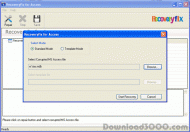 Compact MS Access 2010 Database screenshot